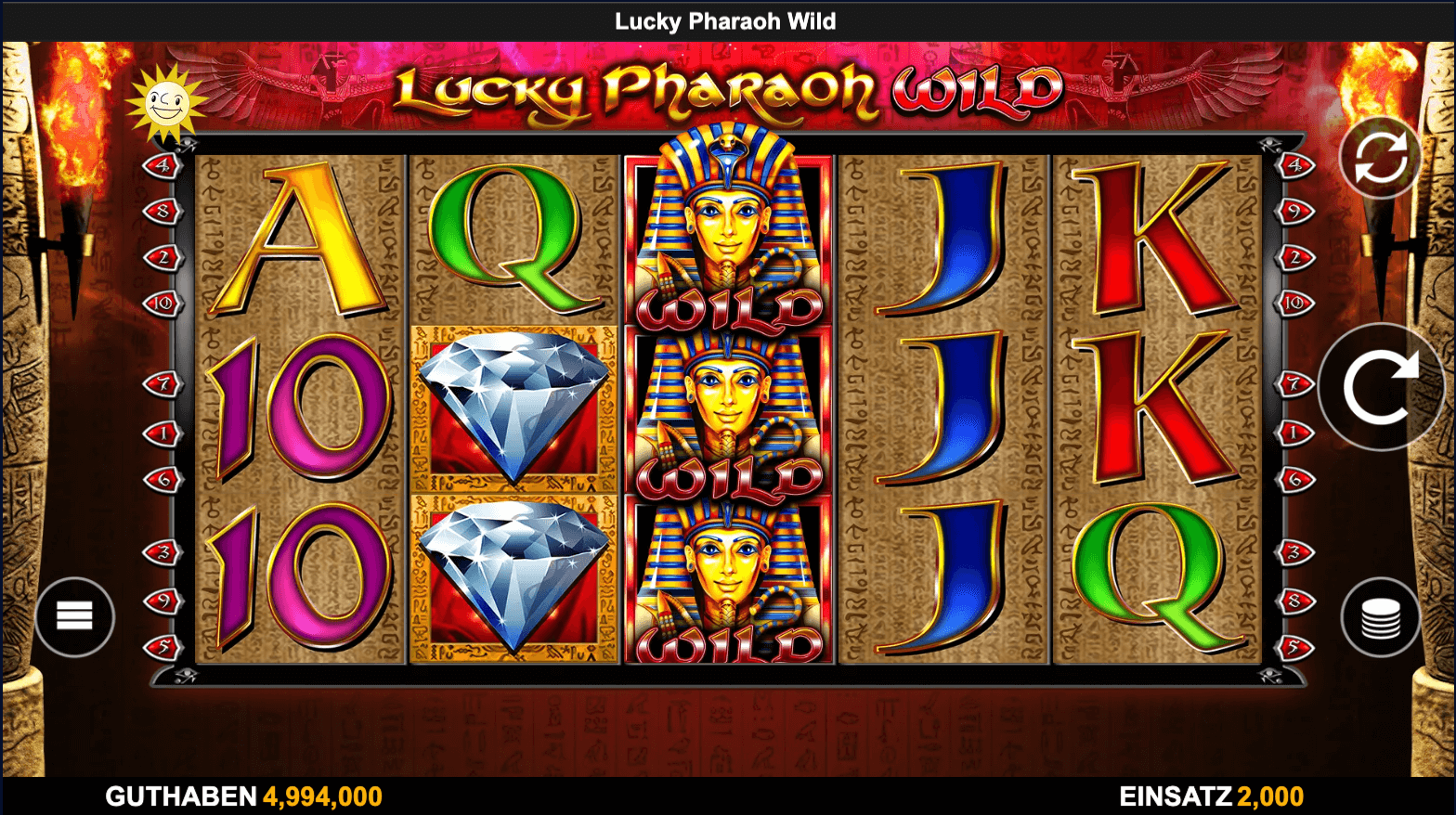 Lucky Pharaoh Wild Slot Demo